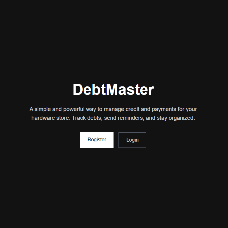 DebtMaster